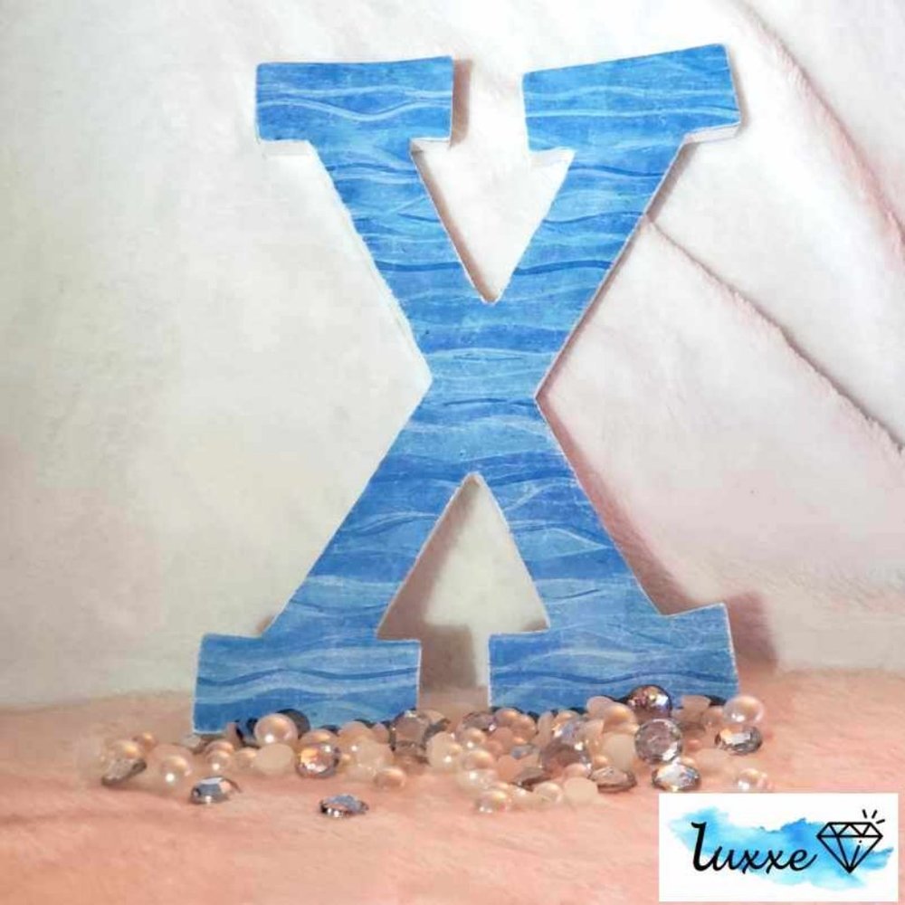 Ocean Wooden Letter